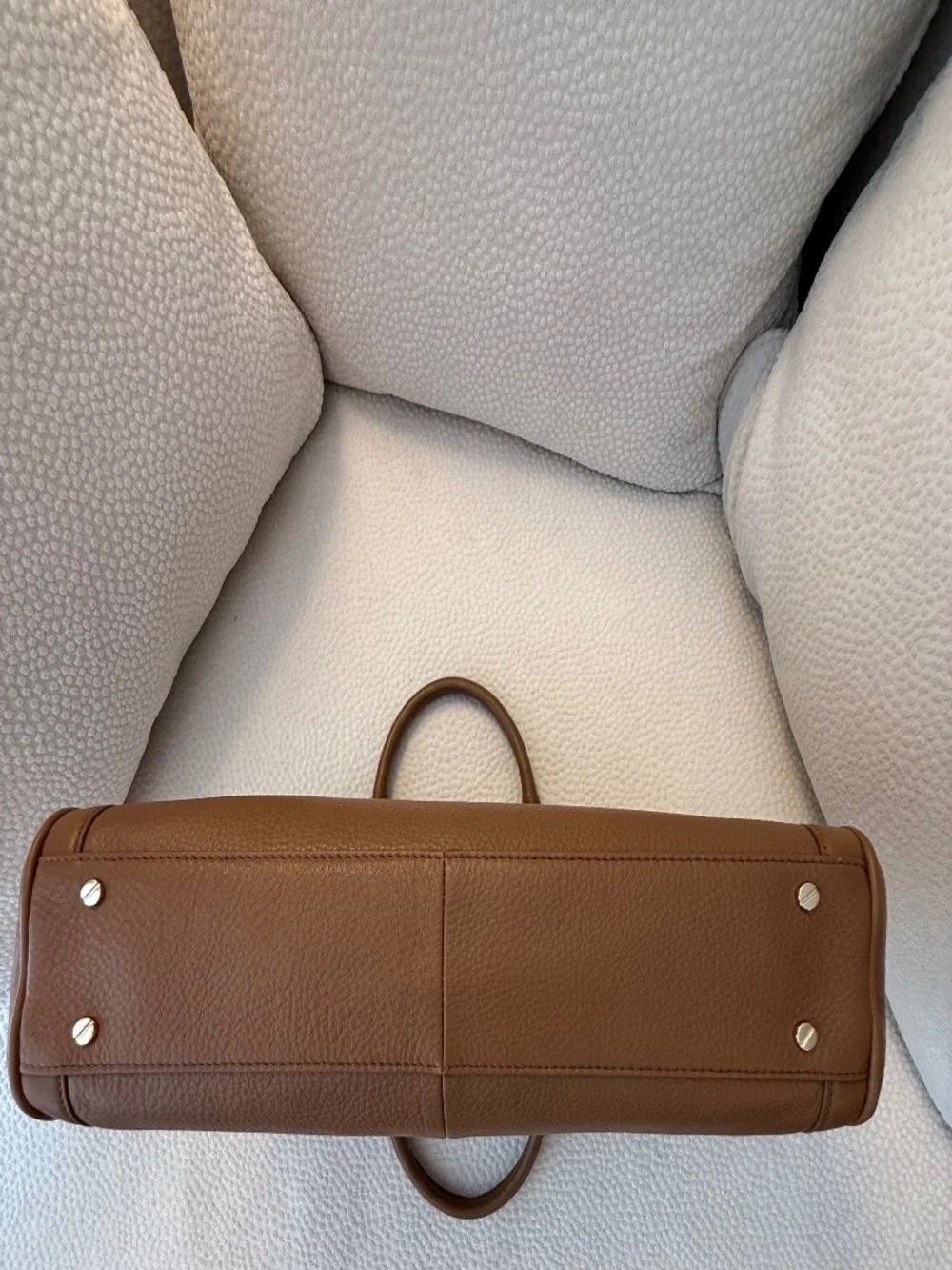 Tory Burch Amanda Leather Zip-Top Tote Bag - Pristine!